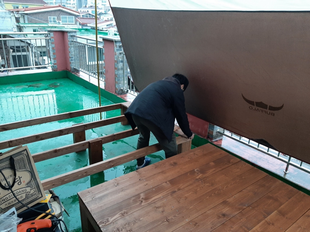 [대전시남자중장기청소년쉼터] 베란다 인테리어